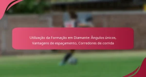 Utilização da Formação em Diamante: Ângulos únicos, Vantagens de espaçamento, Corredores de corrida